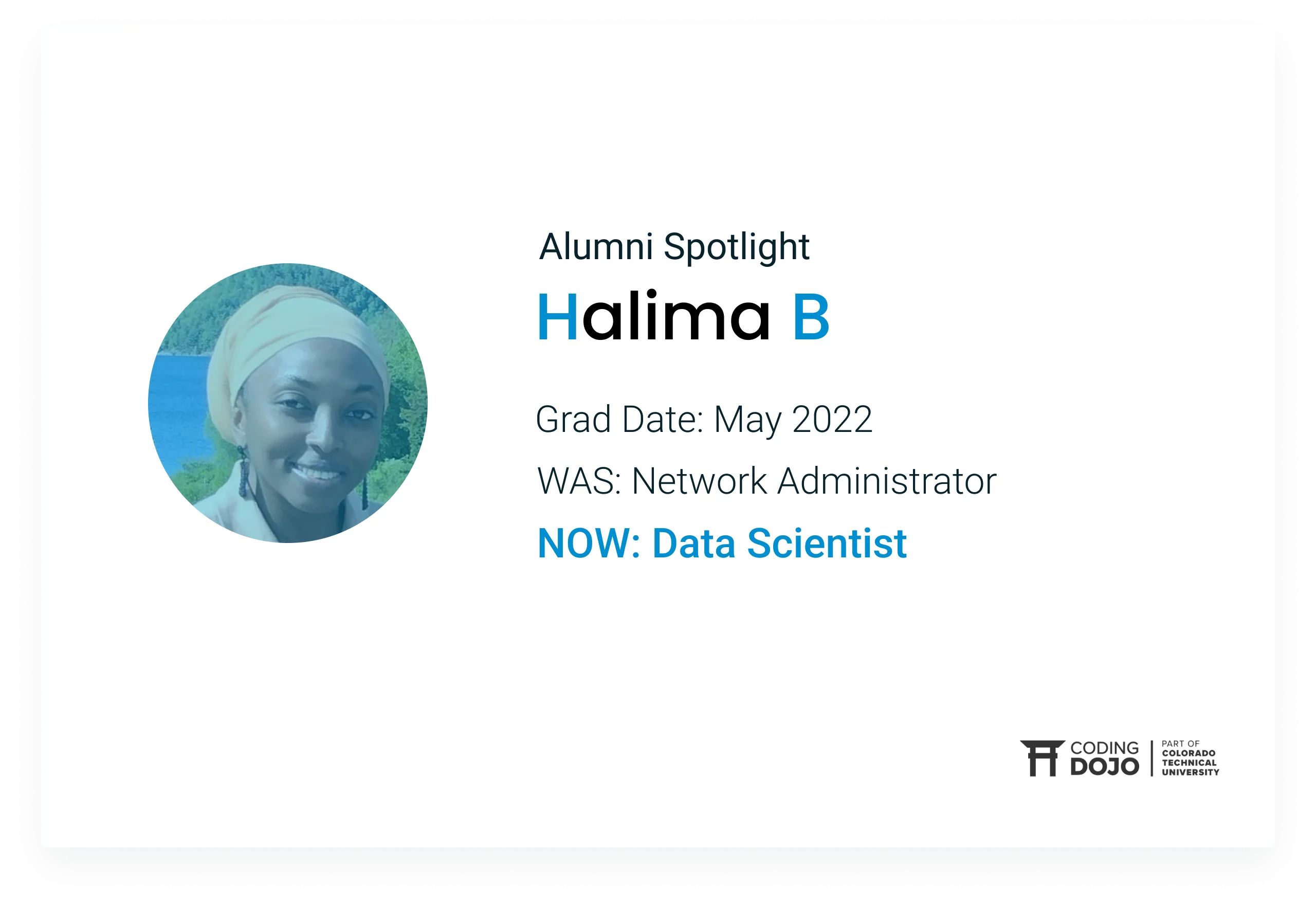 From Network Administrator to Data Scientist | How Halima B Reinvented Her Career Path