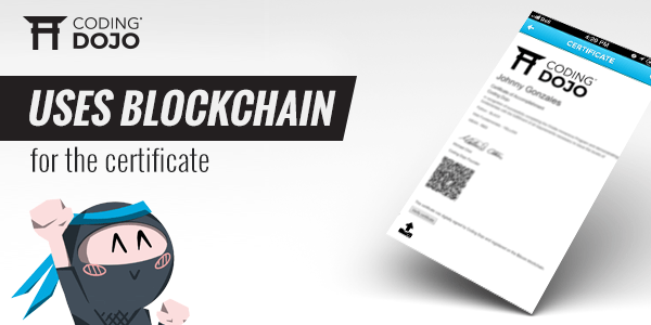 Creating Verifiable Digital Certificates for Coding Dojo Students Using Blockchain
