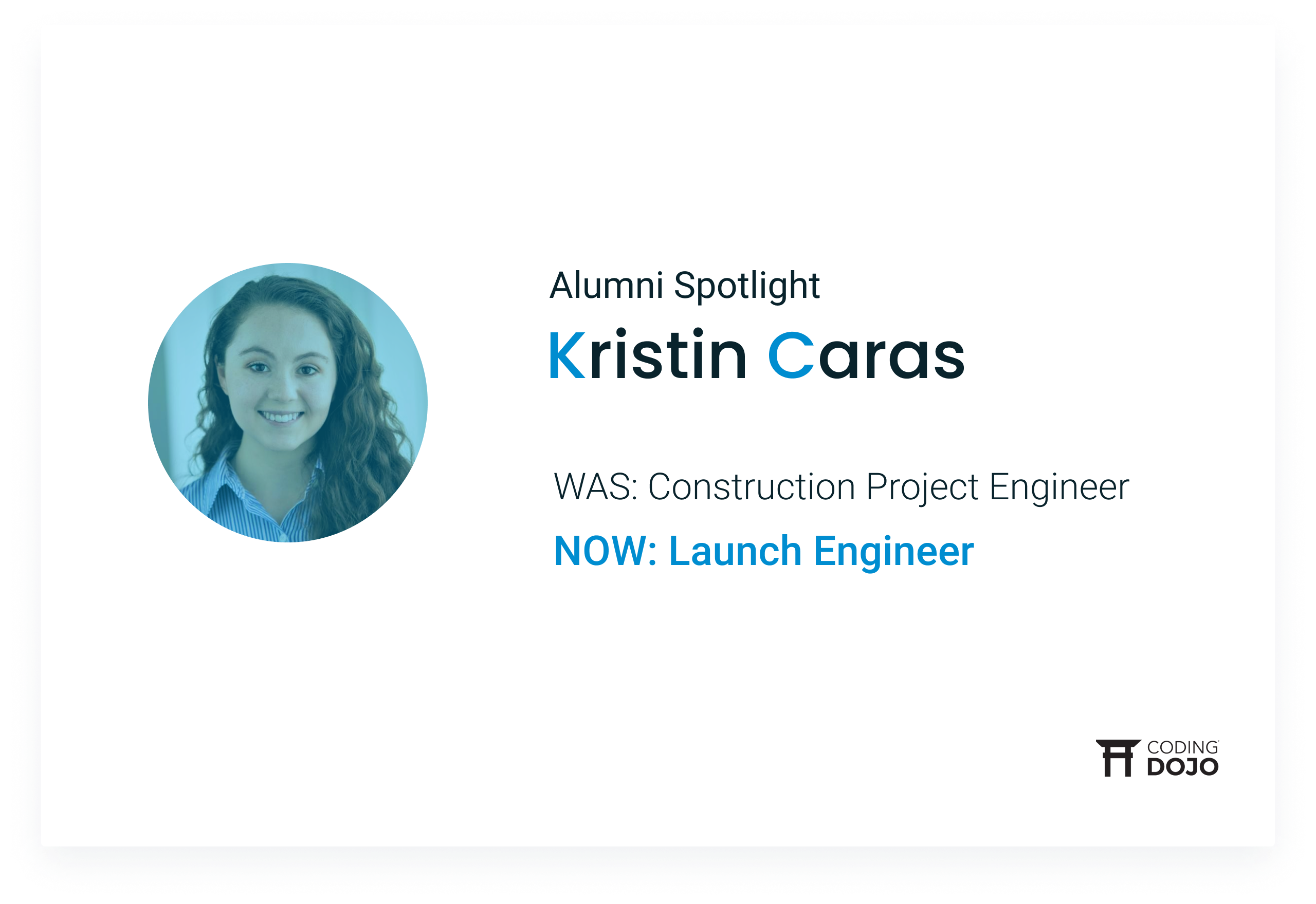 Coding Dojo Alumna Success | Kristin Caras