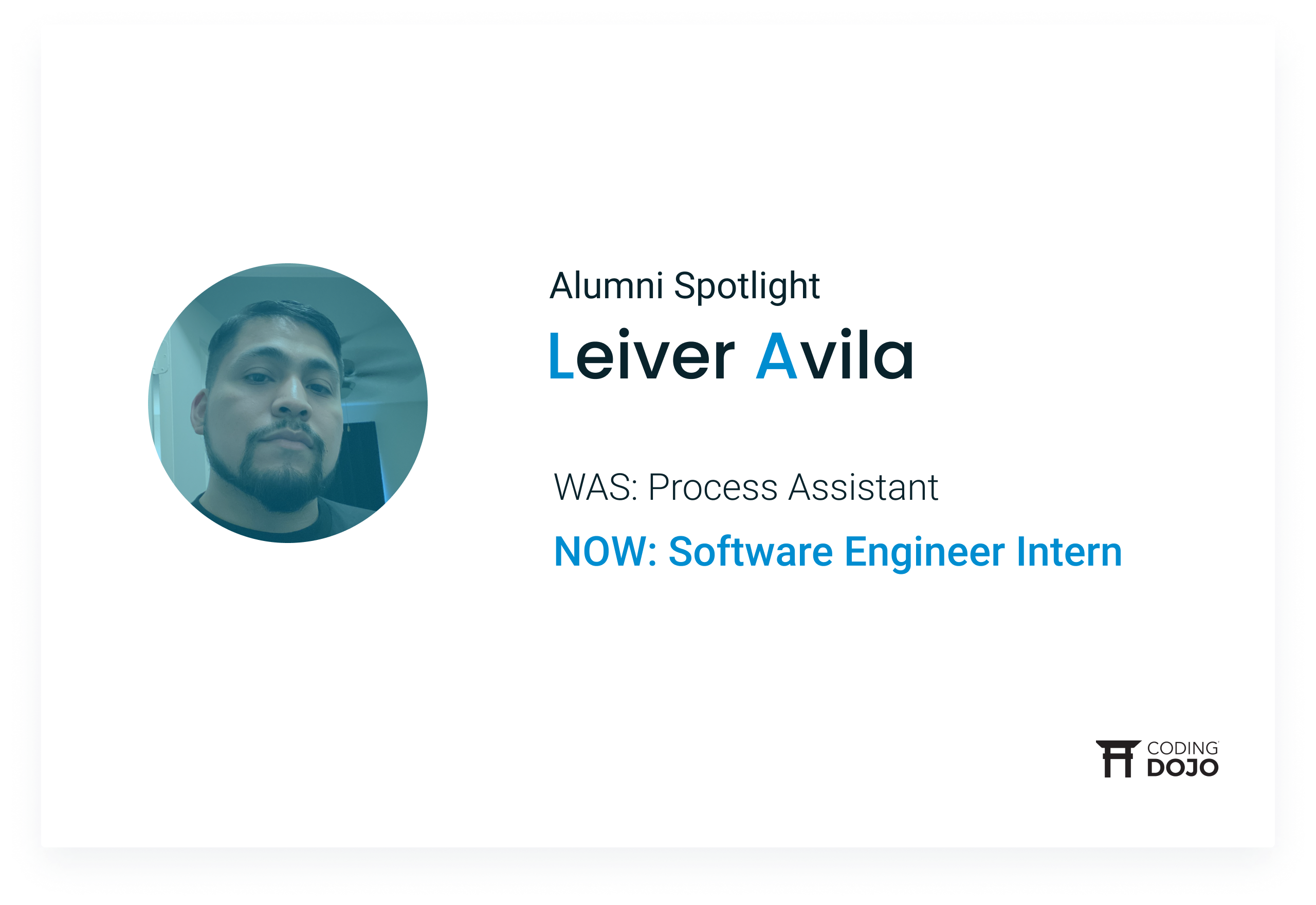 From Process Assistant to Software Engineer | How Online Part-Time Alumni Leiver Avila Transformed His Career