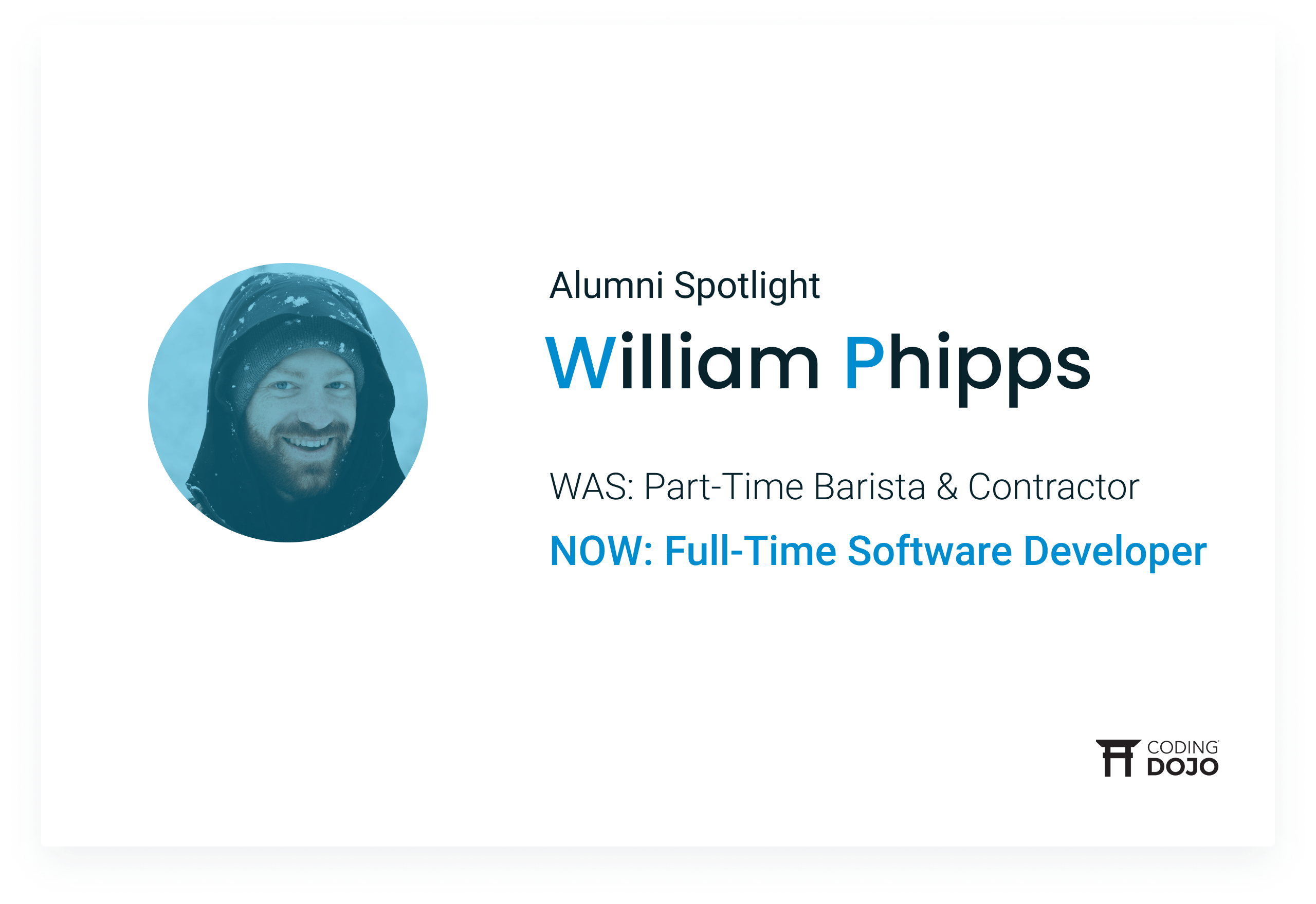 Coding Dojo Alumni Success | William Phipps