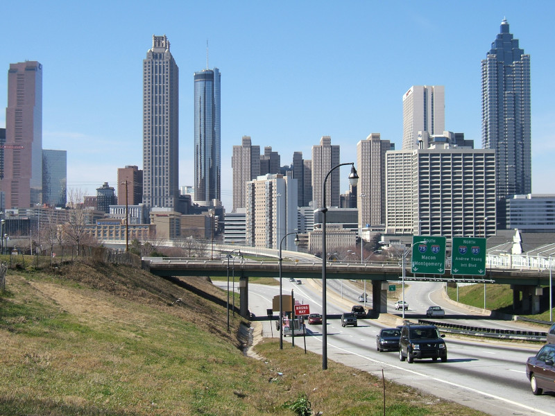 Skyline of Atlanta, GA