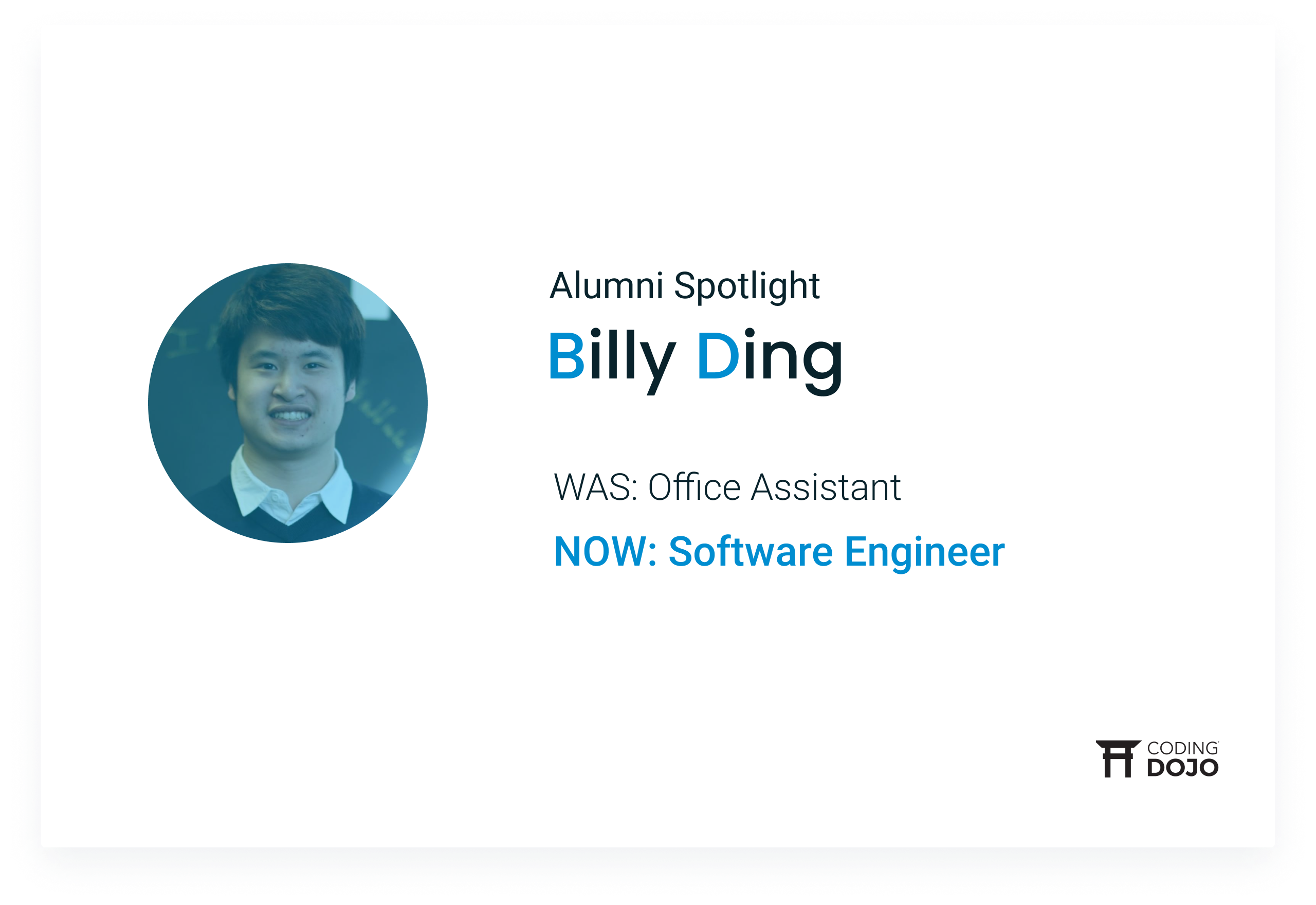 Coding Dojo Alumni Success | Billy Ding