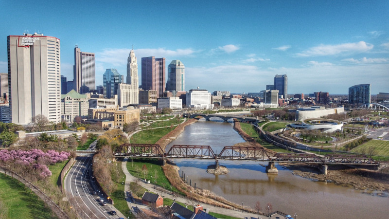 Skyline of Columbus, OH