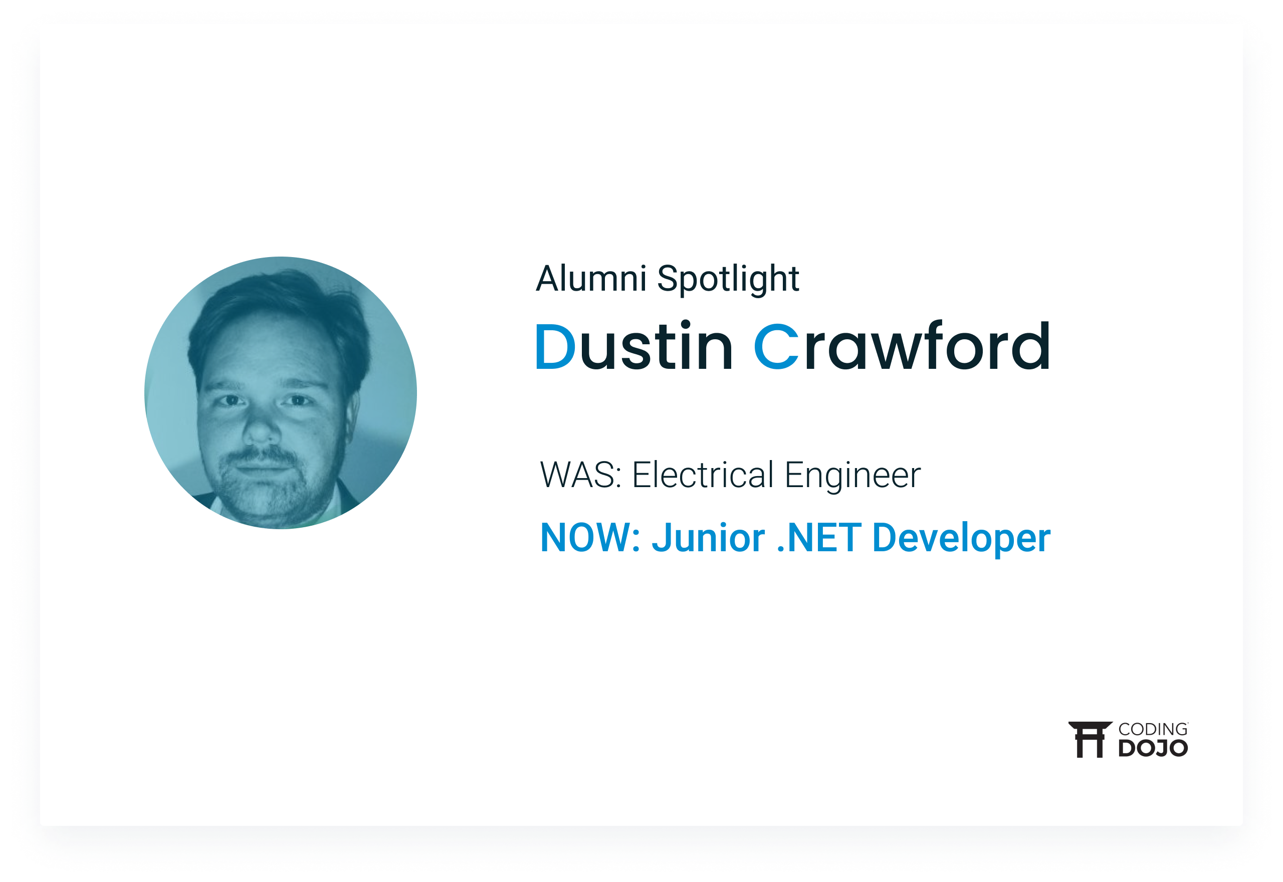 Coding Dojo Alumni Success | Dustin Crawford