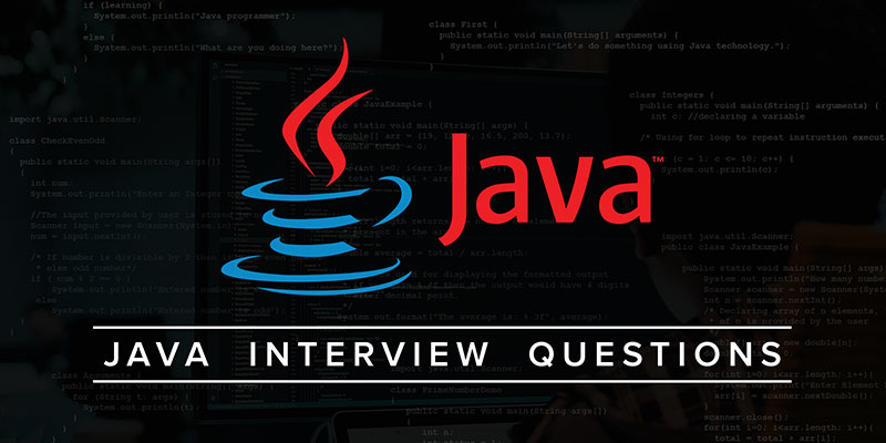 Java interview questions